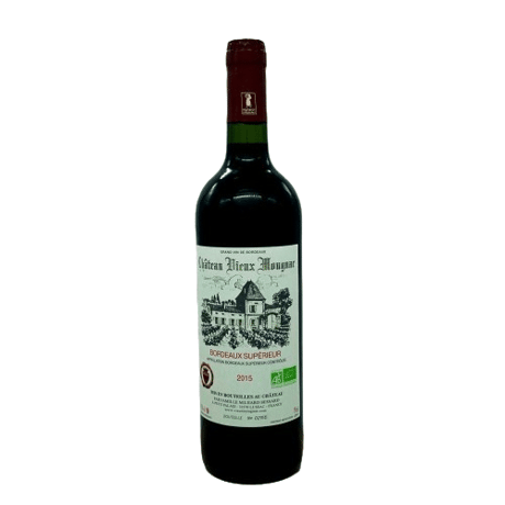 【フランス・ボルドー / オーガニック】Château Vieux Mougnac 2015 赤ワイン