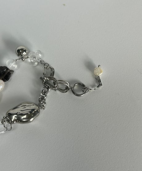 STONE / black stone bracelet