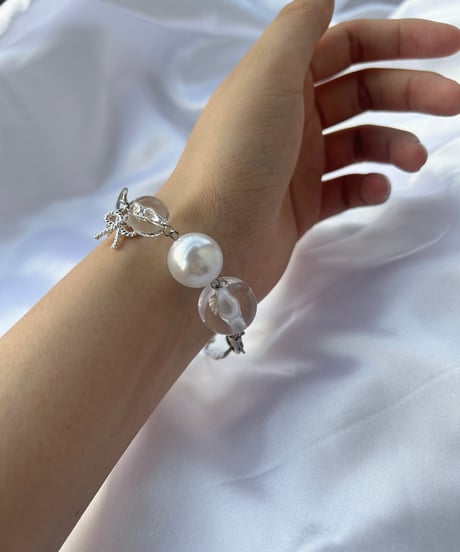 TIDE / ribbon chain ブレスレット