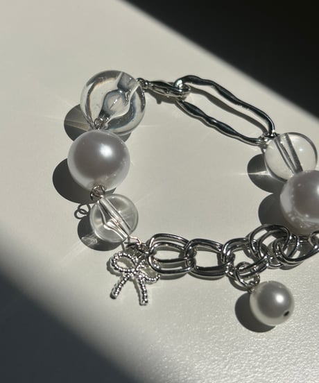 TIDE / ribbon chain ブレスレット