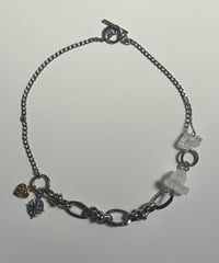 GEMINI / asymmetry necklace