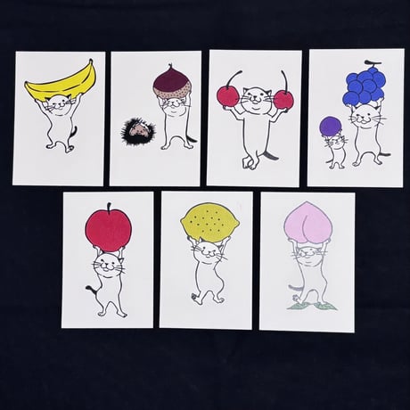 くだものだいじポストカード