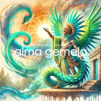 ケツァルコアトル Quetzalcoatl 2 ┃ アステカ文明 スピリチュアルアート イラスト 商用利用◎一部制限あり