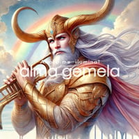 ヘイムダル Heimdallr 2 ┃ 北欧神話 スピリチュアルアート イラスト 商用利用◎一部制限あり