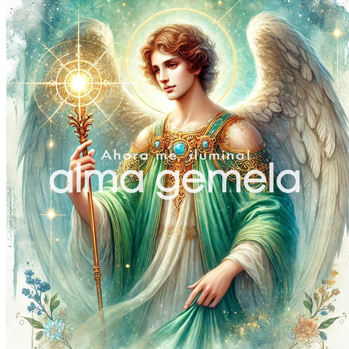 大天使ラファエル Archangel Raphael 13 ┃ AI スピリチュアルアート イ