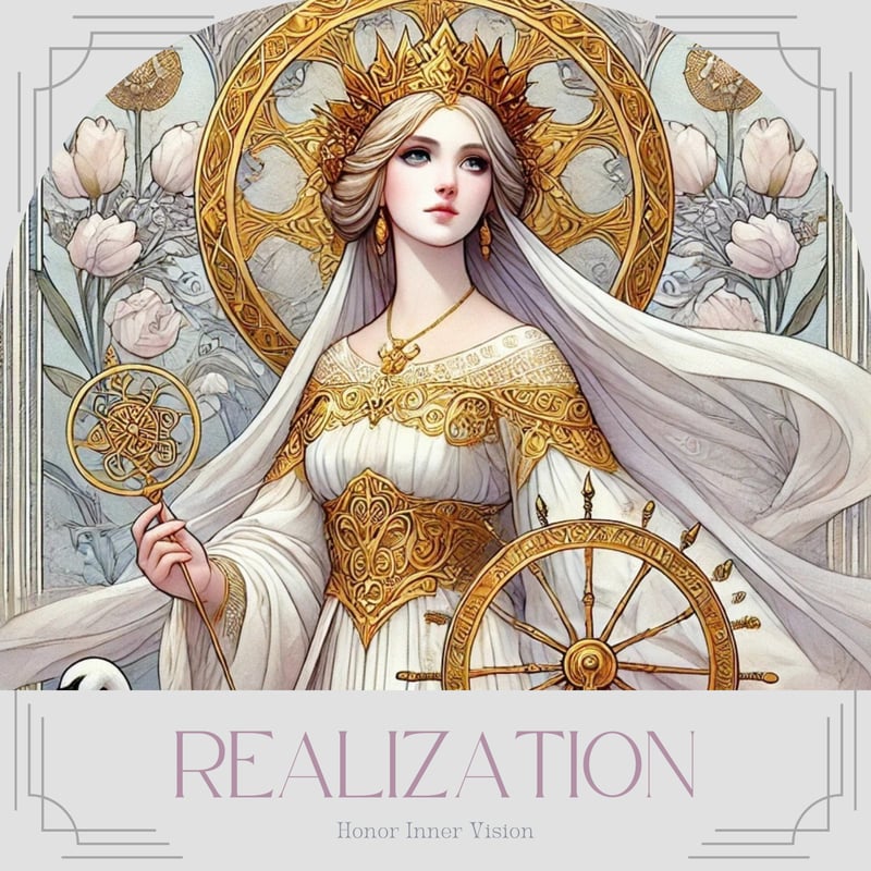 フリッグ Frigg 5 ┃ 北欧神話 女神 スピリチュアルアート