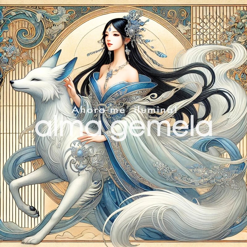 荼枳尼天！？ 荼枳尼天 Dakiniten 13 ┃ 仏画 スピリチュアルアート イラスト 商用