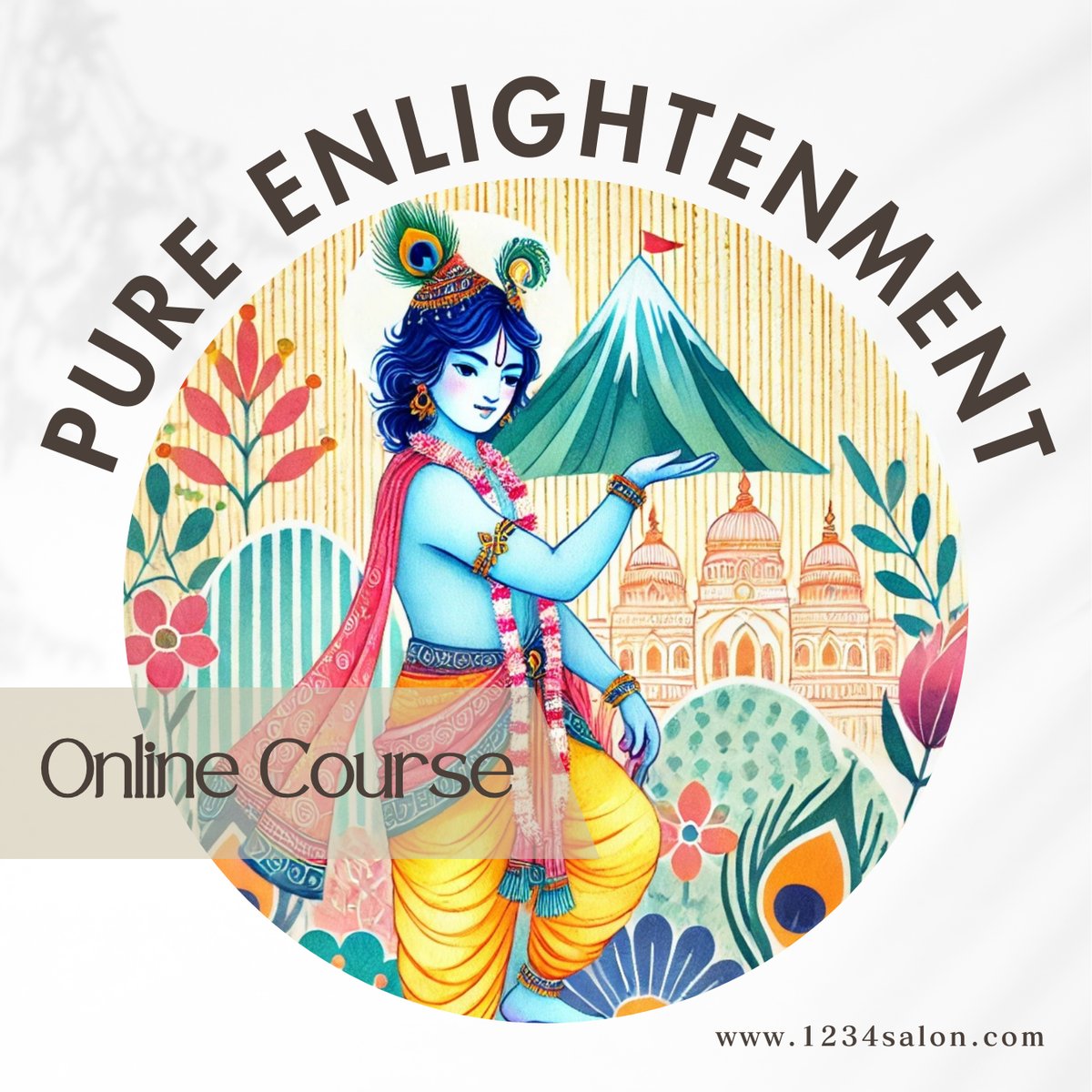 クリシュナ Krishna 32 ┃ AI ヒンドゥー スピリチュアルアート