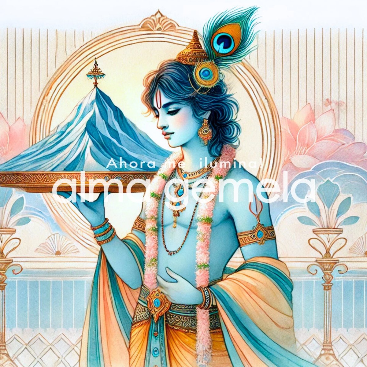 クリシュナ Krishna 22 ┃ AI ヒンドゥー スピリチュアルアート