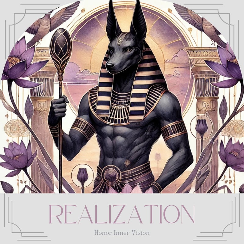 アヌビス Anubis 9 ┃ AI エジプト スピリチュアルアート イラスト