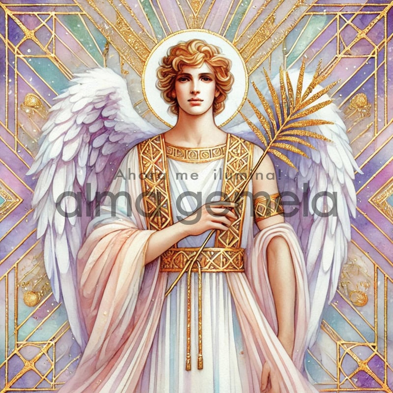 点描曼荼羅アート【大天使ガブリエル】 点描曼荼羅アート【大天使ガブリエル】 絵画 Prism rose 通販