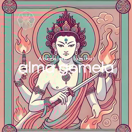 最強‼ 不動明王 特製アクリル額入り御姿札 最強‼ 不動明王 特製