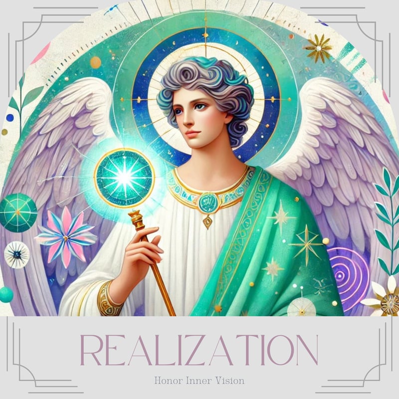 大天使ラファエル Archangel Raphael 19 ┃ AI スピリチュアルアート イ