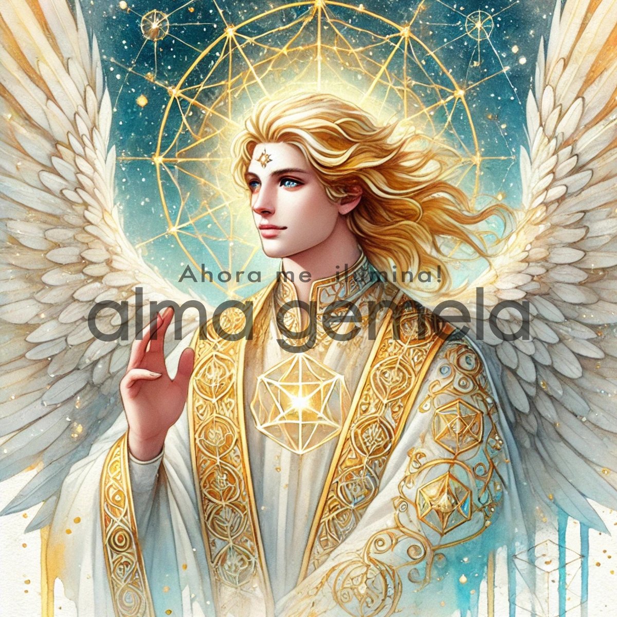 大天使メタトロン Archangel Metatron 1 ┃ AI アセンデッドマスター ス