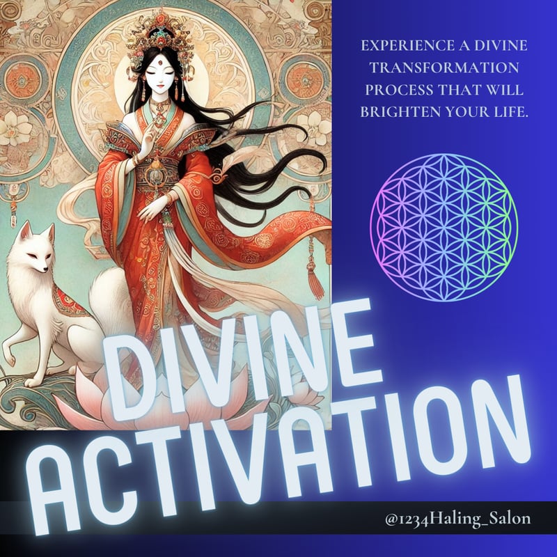 荼枳尼天 Dakiniten 11 ┃ 仏画 スピリチュアルアート イラスト