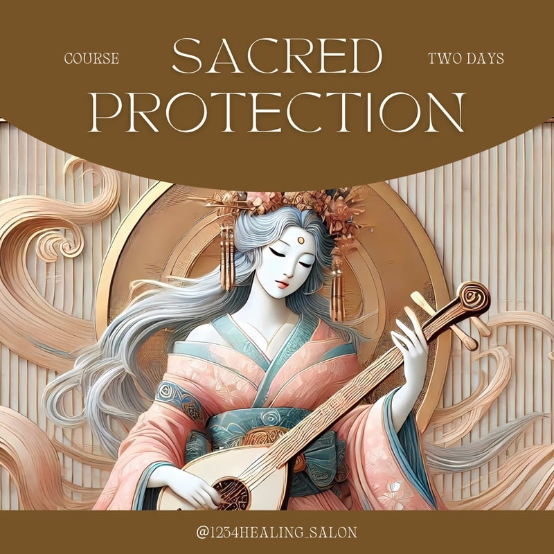 弁財天 Benzaiten 2 ┃ 仏画 スピリチュアルアート イラスト 商用利用