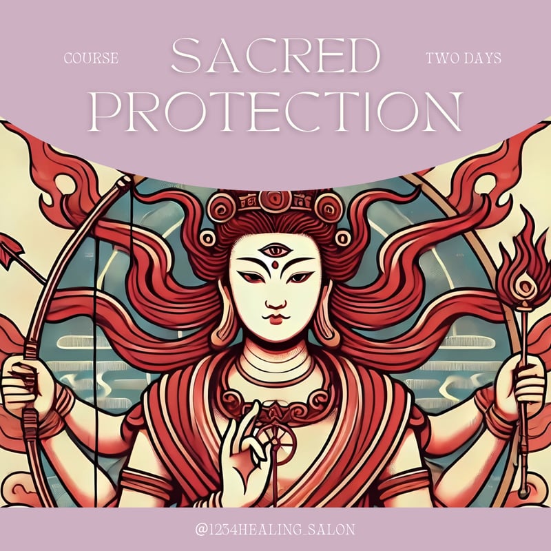 愛染明王 Ragaraja 7 ┃ 仏画 スピリチュアルアート イラスト 商用利用