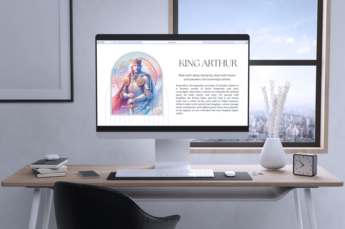 アーサー王 King Arthur 2 ┃ ケルト神話 スピリチュアルアート 