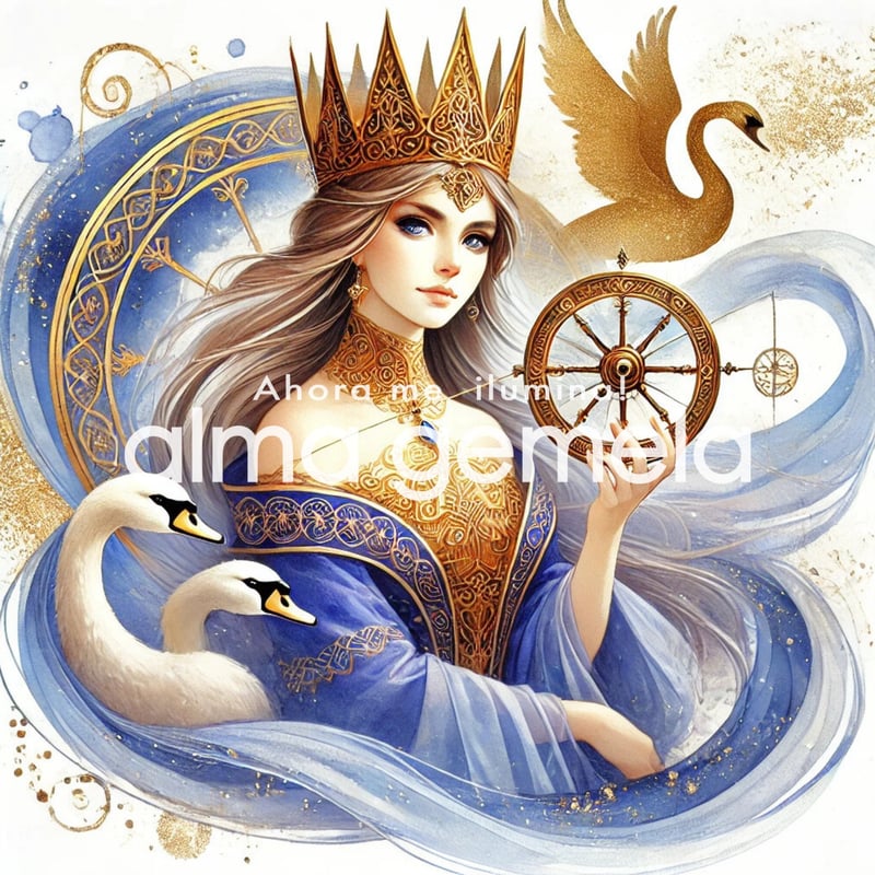 フリッグ Frigg 4 ┃ 北欧神話 女神 スピリチュアルアート