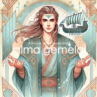 フレイ Frey 9 ┃ 北欧神話 スピリチュアルアート イラスト 商用利用◎一部制限あり