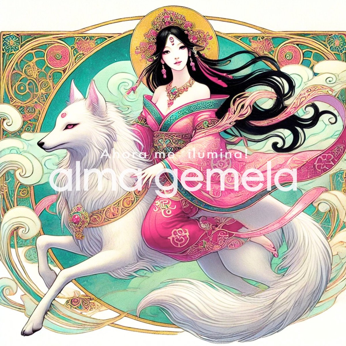 荼枳尼天 Dakiniten 6 ┃ 仏画 スピリチュアルアート イラスト 商用