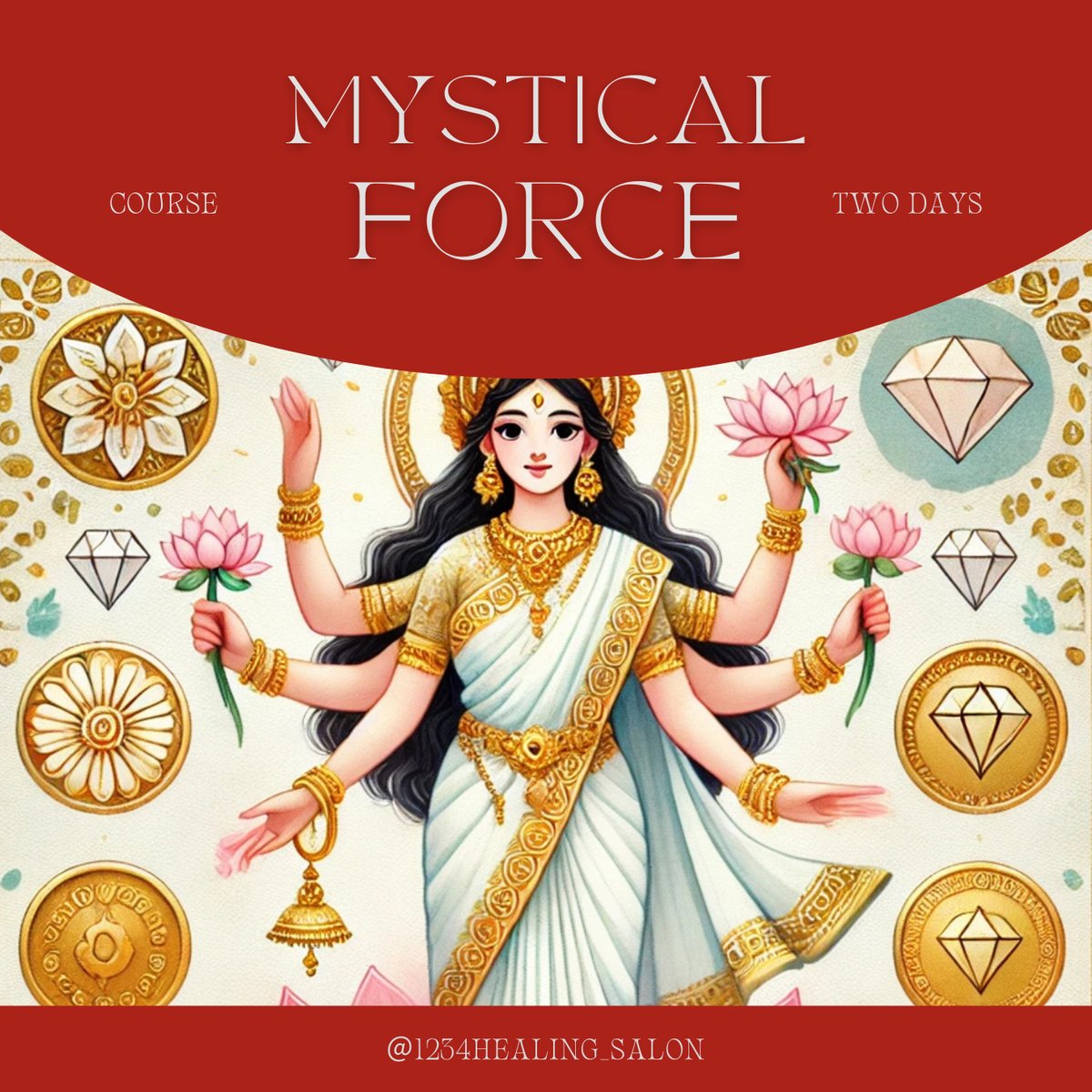 ラクシュミー Lakshmi 20 ┃ AI ヒンドゥー スピリチュアルアート