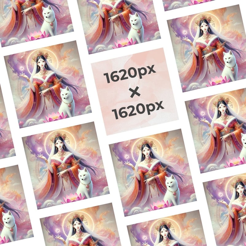 荼枳尼天 Dakiniten 7 ┃ 仏画 スピリチュアルアート イラスト 商用