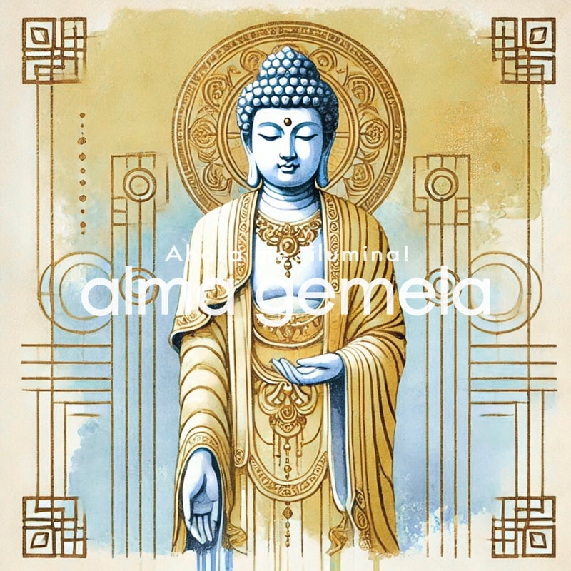 墨彩画 仏教イラスト フレーム付き 墨彩画 仏教イラスト フレーム付き