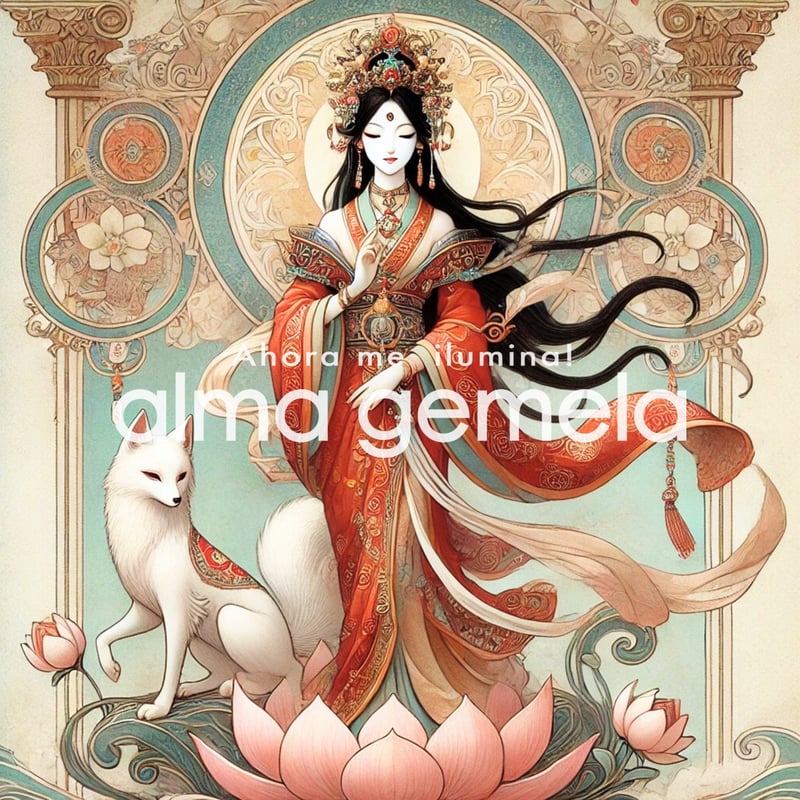 荼枳尼天 Dakiniten 11 ┃ 仏画 スピリチュアルアート イラスト 商用