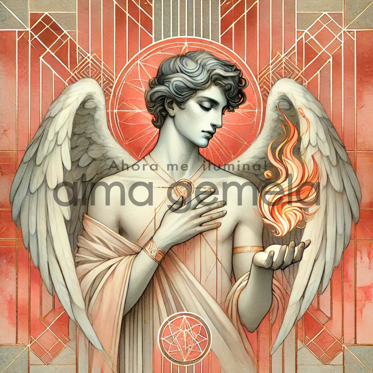 大天使ウリエル Archangel Urie 15 ┃ AI スピリチュアルアート