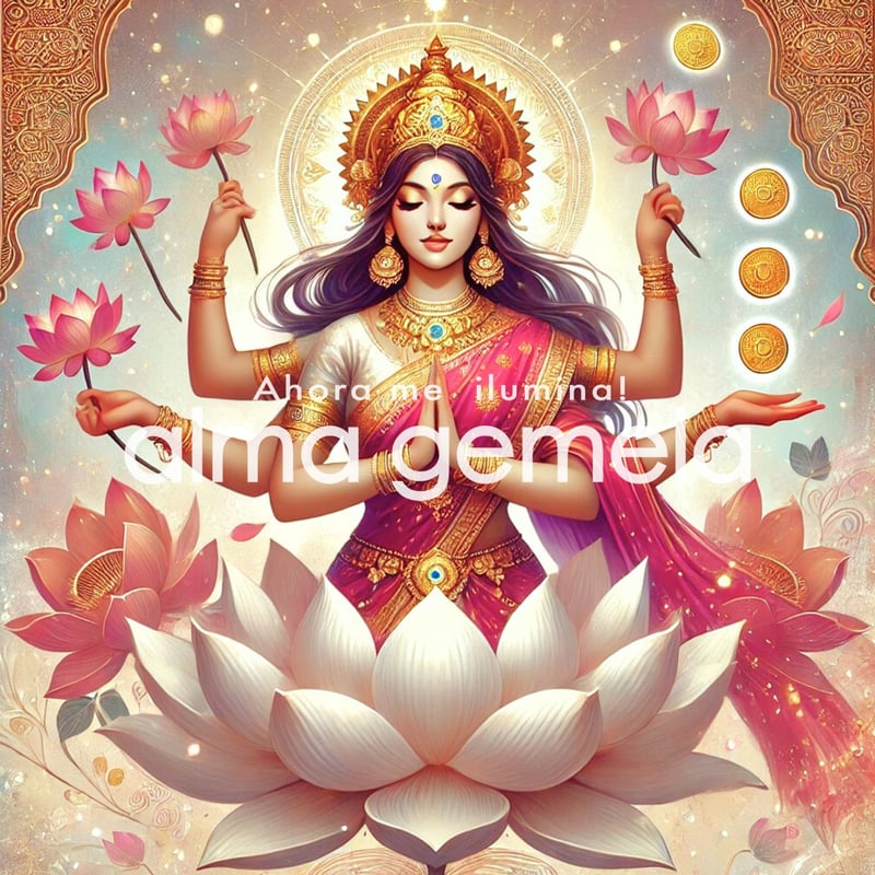 ラクシュミー Lakshmi 12 ┃ AI ヒンドゥー スピリチュアルアート