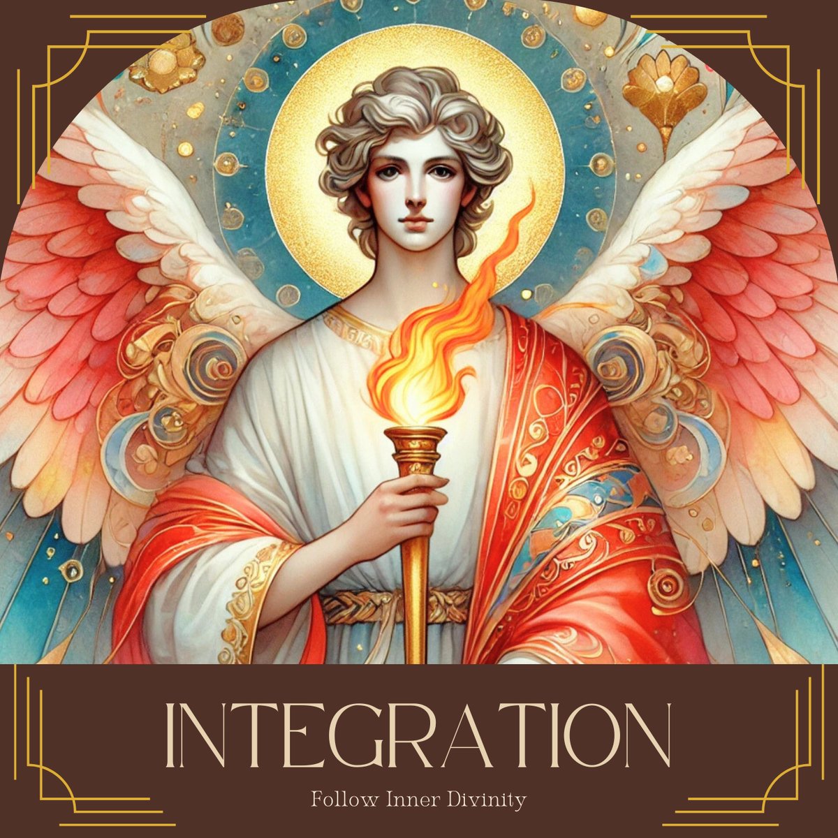 大天使ウリエル Archangel Urie 16 ┃ AI スピリチュアルアート