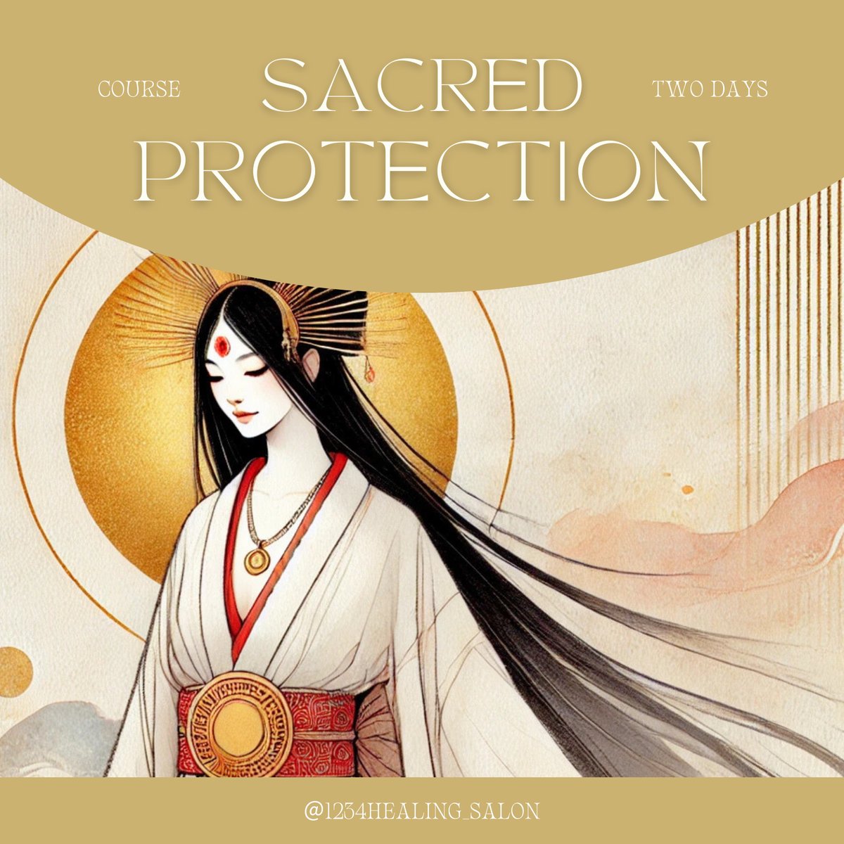 天照大神 Amaterasu 13 ┃ AI 日本神道 スピリチュアルアート