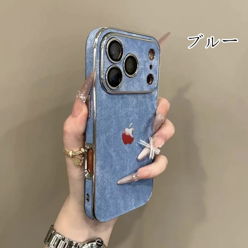 FM145] デニム iphone17pro max ケース おすすめ iphone 16