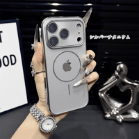 [FM168] iphone17pro ケース magsafe iphone air ケース キラキラ アイフォン16/15ケース メンズ おしゃれ