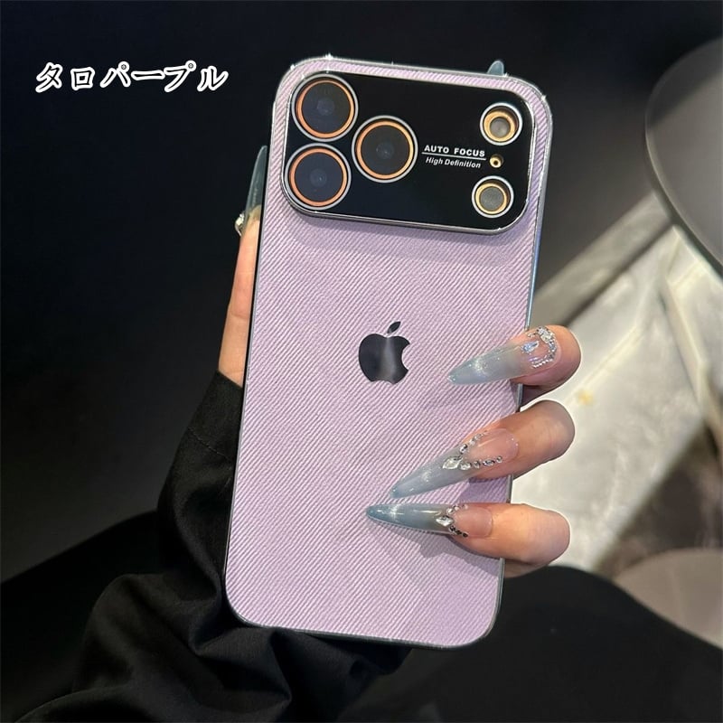FM146] iPhone17プロ マックス ケース デニム スマホケース メンズ