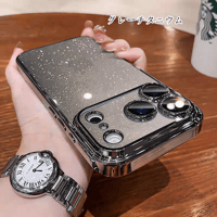 [FM017] iphone17 ケース クリア キラキラ iPhone16/15proケース ラメ入り iphone 透明ケース かわいい