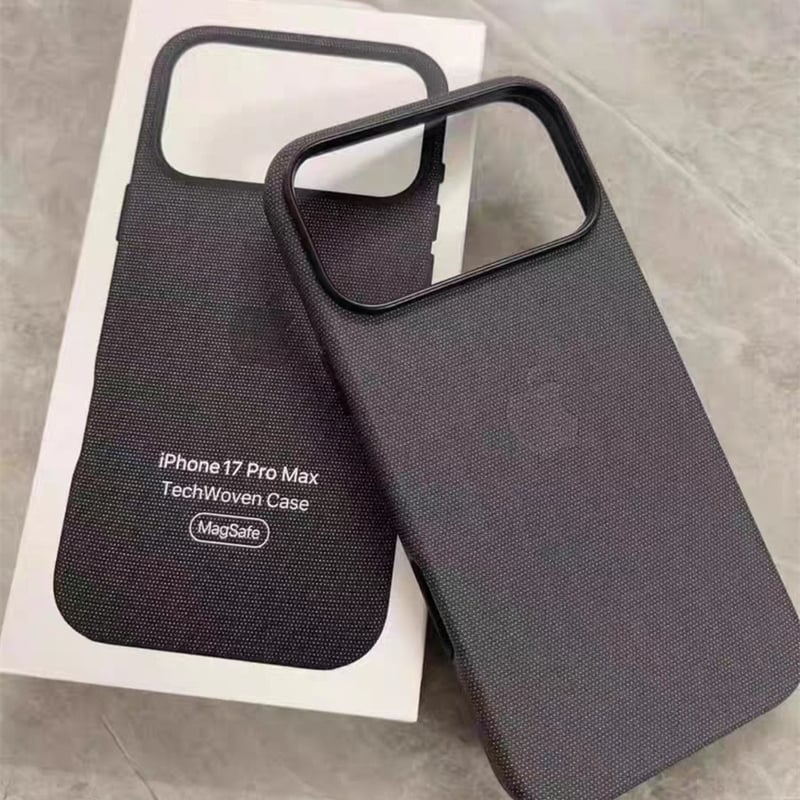 iPhone17 Pro テックウーブンケース　黒 MagSafe対応iPhone 17 Proテックウーブンケース - ブラック