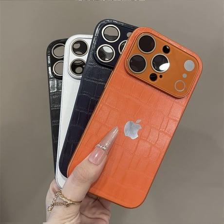 [FM152] クロコダイル柄 高級 iPhone air ケース iPhone17 Pro Max ケース メンズ おしゃれ アイフォン 16pro max カバー レザー カメラ保護