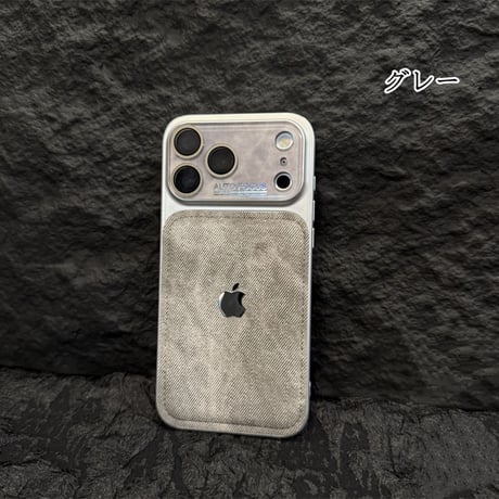 [FM197] iphone17promax ケース レトロ デニム iphone 16pro/15pro ケース 頑丈 スマホ ケース iPhone おしゃれ