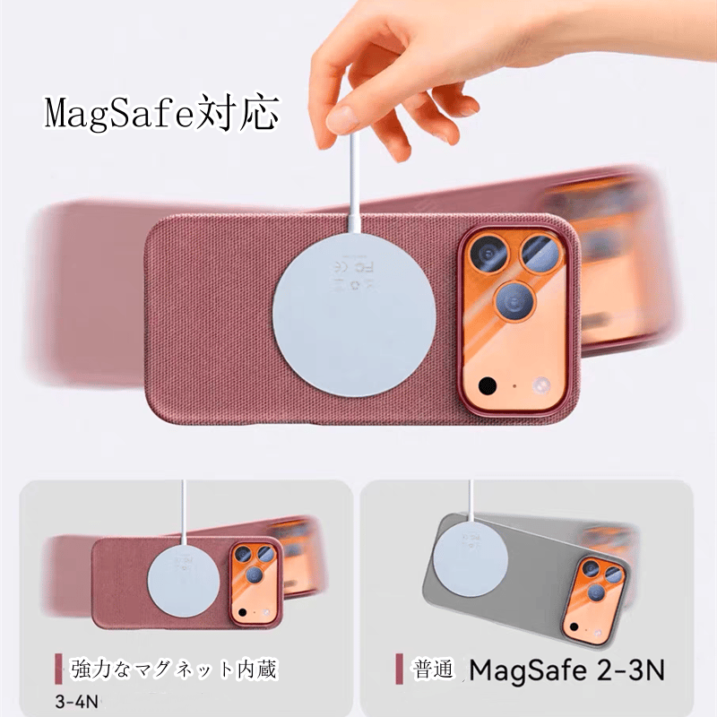 【新品】MagSafe対応 iPhone17Pro テックウーブンケース MagSafe対応iPhone 17 Pro Max テックウーブンケース グリーン MGFD4FE