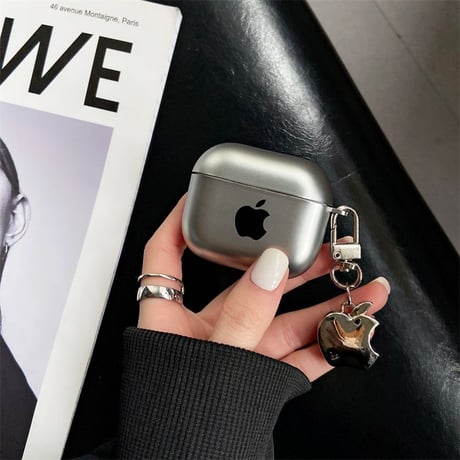 [FM087] airpods pro3 ケース 韓国 おしゃれ airpods4 ケース かっこいい airpods pro2 ケース おしゃれ [チェーン付き]