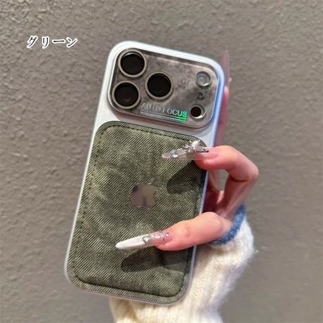 [FM197] iphone17promax ケース レトロ デニム iphone 16pro/15pro ケース 頑丈 スマホ ケース iPhone おしゃれ