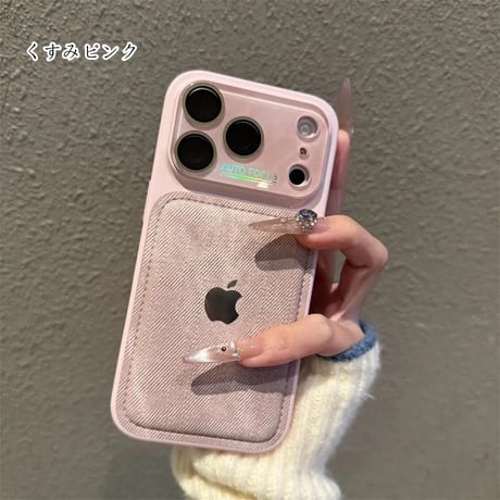[FM197] iphone17promax ケース レトロ デニム iphone 16pro/15pro ケース 頑丈 スマホ ケース iPhone おしゃれ