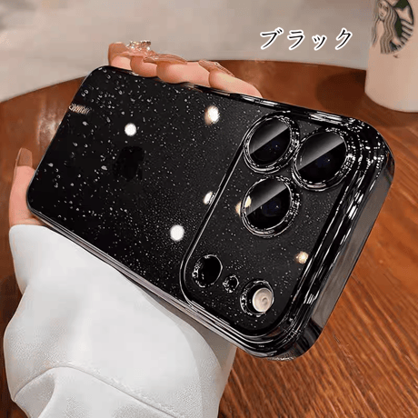 [FM017] iphone17 ケース クリア キラキラ iPhone16/15proケース ラメ入り iphone 透明ケース かわいい