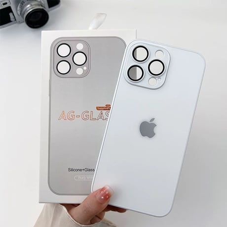 [FM184]  iphone 17/air ケース おしゃれ マット ガラス iphone16/16plus ケース 人気 おすすめ