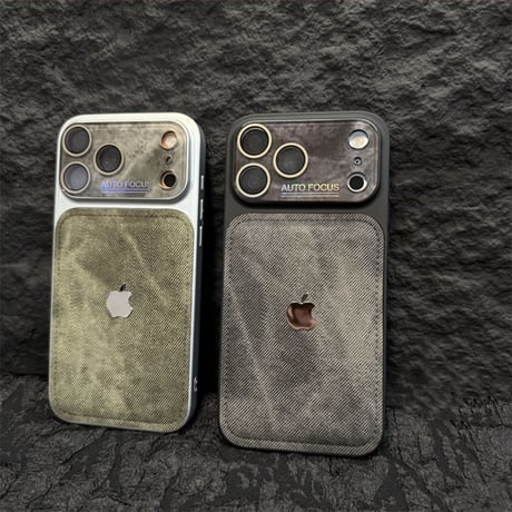 [FM197] iphone17promax ケース レトロ デニム iphone 16pro/15pro ケース 頑丈 スマホ ケース iPhone おしゃれ