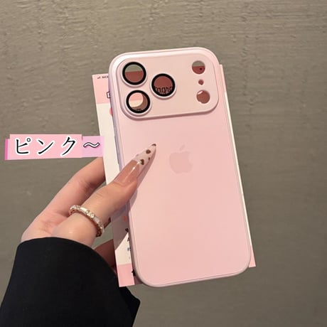 [FM184]  iphone 17/air ケース おしゃれ マット ガラス iphone16/16plus ケース 人気 おすすめ