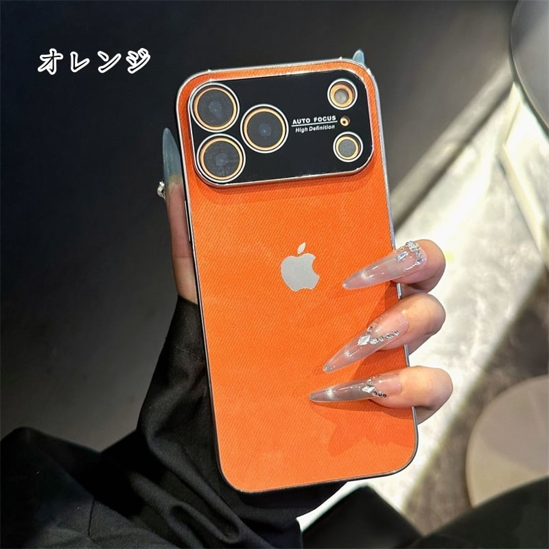 FM146] iPhone17プロ マックス ケース デニム スマホケース メンズ