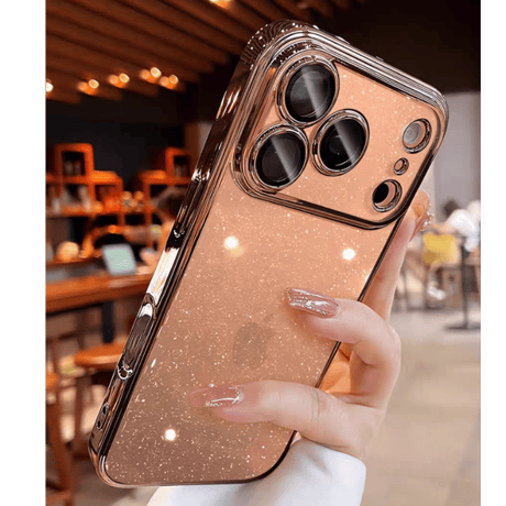 [FM017] iphone17 ケース クリア キラキラ iPhone16/15proケース ラメ入り iphone 透明ケース かわいい